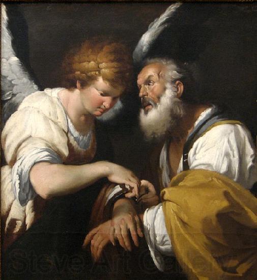 Bernardo Strozzi The Release of St. Peter Norge oil painting art